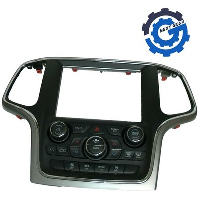 ControlS Center Stack Gunmetal 2018 Jeep Grand Cherokee 68333931AA NEW OEM Mopar
