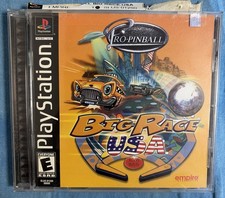 PLAYSTATION 1 PS1 PRO PINBALL BIG RACE USA USED VIDEO GAME