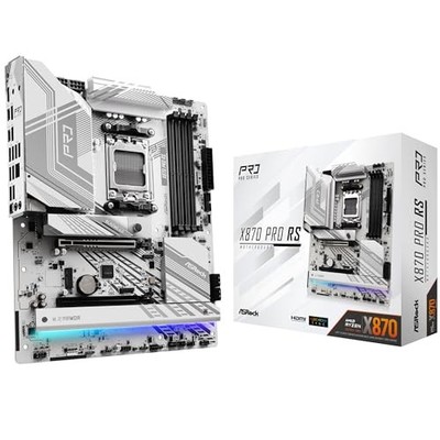 ASRock X870 Pro RS AMD Ryzen Socket AM5 ATX Motherboard