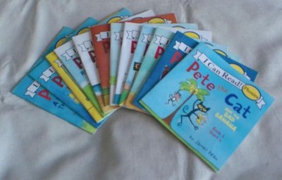 COMPLETE set of 12 Pete the Cat I Can Read! Phonics series books