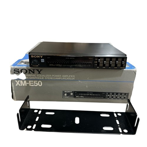 Sony M-E50 Stereo Graphic Equalizer-Power Amplifier - Picture 2 of 5