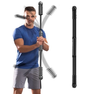 OSCILLATING SLIM Fitness Bar for Workout,Elastic Exercise Bar, Vibration Weig...