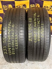 235/55/18 - Continental Eco Contact 6 - 5mm - Set Of 2 - No Repairs