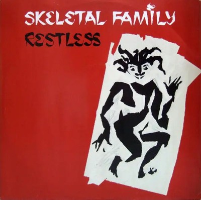Skeletal Family Restless Vinyl Single 12inch NEAR MINT Chrysalis Records