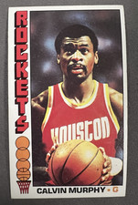 1976-77 Topps #44 Calvin Murphy Houston Rockets Basketball Card NBA Tall Boy