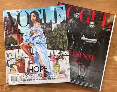 British & American Vogue September 2020 Hope Issues Marcus Rashford Kerry James