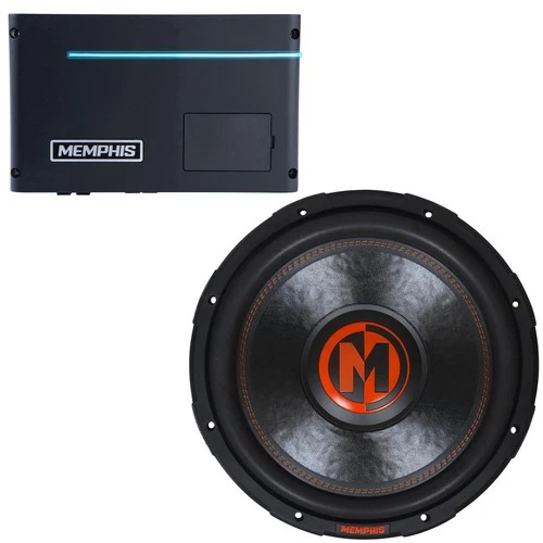 Memphis PRXA600.1 Power Reference Series Mono Subwoofer Amplifier and 1 Memph...