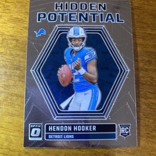 Hendon Hooker Optic Rookie Hidden Potential 2023 Panini Donruss Optic