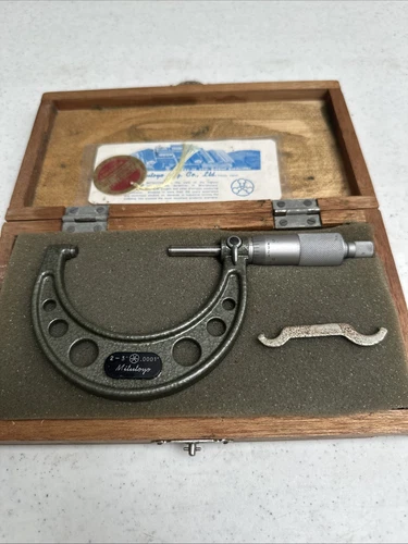 Mitutoyo Micrometer 2-3” .0001” No. 103-217 Machinist Tools Japan