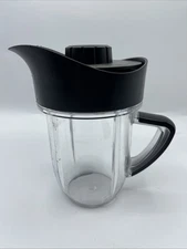 NutriBullet RX NB-301S Cup Pouring Pitcher Rubber Lid Top Cover Spout