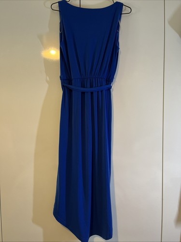 Forcast Selma Jersey Cobalt Blue Midi Dress. Size 10.#Vic 8 - Bild 3 von 11