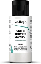 Vallejo Satin Varnish (60ml Bottle) - Hobby and Model Acrylic Paint - #26519