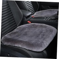 Pack Fuzzy Sheepskin Car Seat Covers for Soft 2 2 Front Seat Cover Graphite