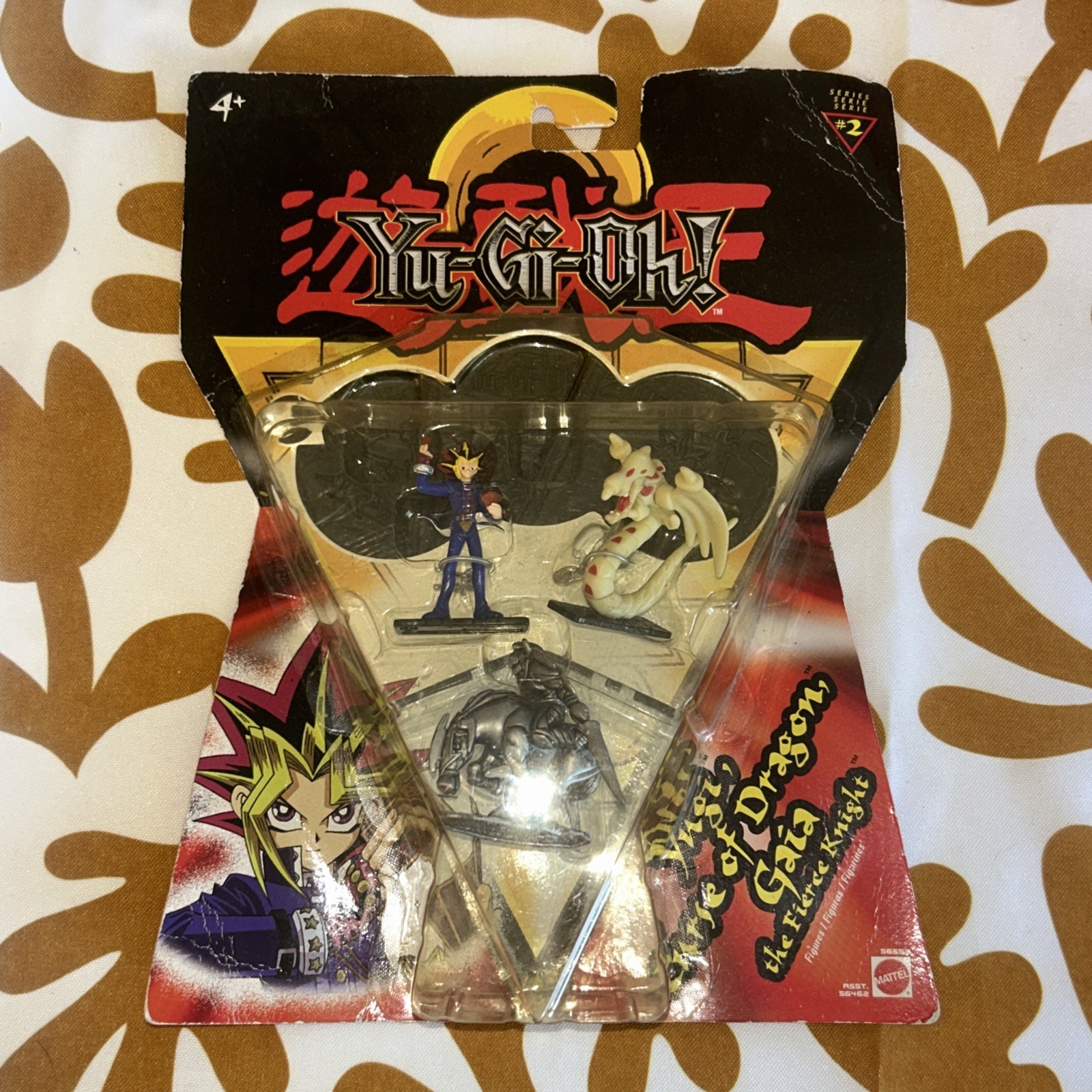 Figurine Yugioh Mattel Series 2 Yugi figurine articulée vintage Gaia 2002