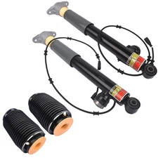 2 Pair Rear Set Shock Struts & Air Suspension Spring For Hyundai Equus 2011-2016