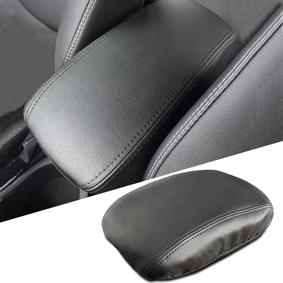 Car Center Console Box Armrest Cover PU Leather Pad For Toyota Corolla 2020-2023 Foto 3 de 4