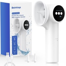 Upgraded Ear Wax Removal Electric Ear Cleaner with Mild Drying Safe Gentle ...
