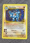 Machamp 1st edition 8/102 Base Set Shadowless Pokemon Card Holo Rare MP