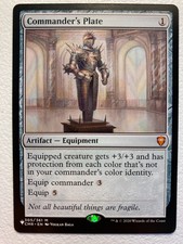 MTG 1x Commander's Plate 305 The List - Commander Legends Magic Gathering x1 NM