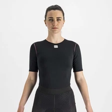Sportful Midweight Women's Short Sleeve Base Layer S Black