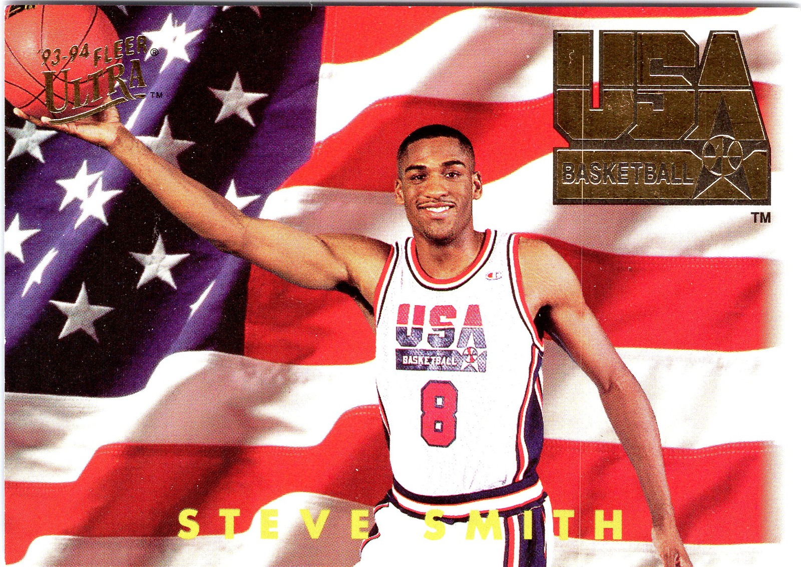 Steve Smith 1993-94 Ultra #369 USA Olympics