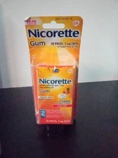 Nicorette Gum Fruit Chill - 2MG (20CT) Exp: 12/26