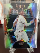 2022 Panini Select - Premier Level Austin Hays #193 Holo Silver Prizm