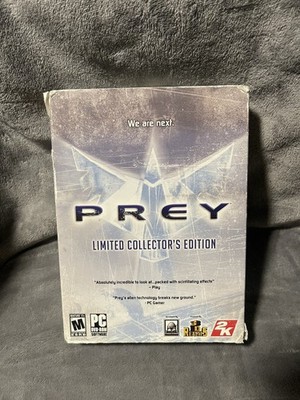 Prey: Limited Collector's Edition (PC, 2006) - Complete Set - Steel Book CIB