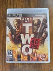 Army of Two (Sony Playstation 3, 2008) PS3 - Complete CIB