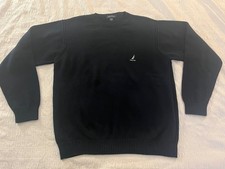 Nautica Mens Navy Blue Crewneck Sweater XL