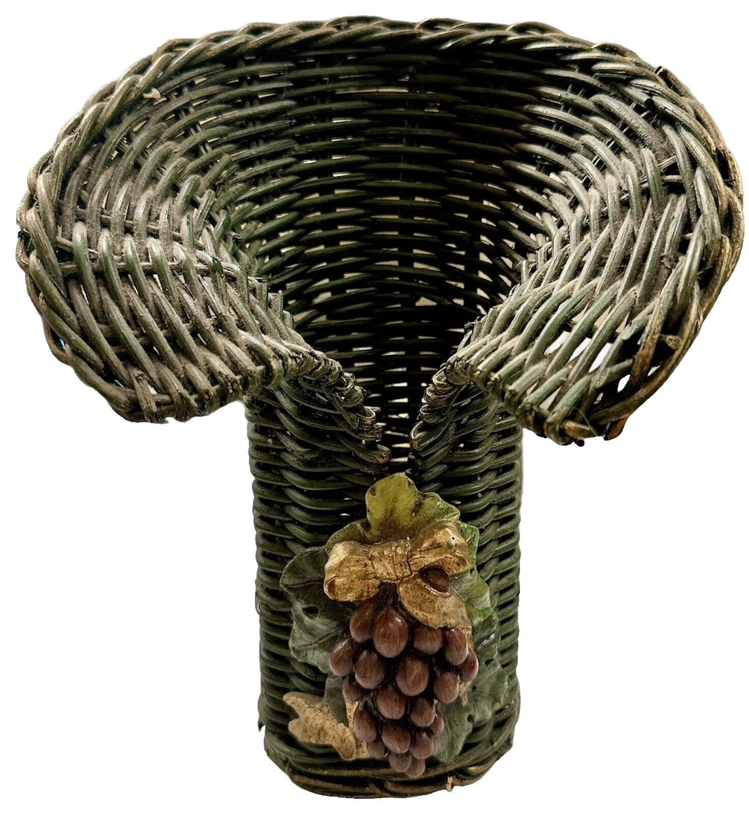 Bastidores de vino independiente de mimbre y Portabotellas