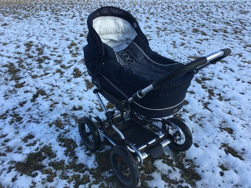 Emmaljunga Kinderwagen Chassi Sport, mit Babyschale und Kindersitz - Bild 2 von 11