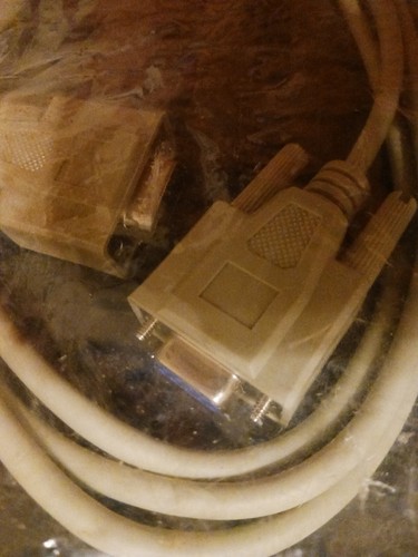 Brand New Old Stock RS232 Serial Cable DB9 M/F 6FT 9 Pin Male TO 9 Pin Female - Picture 3 of 3
