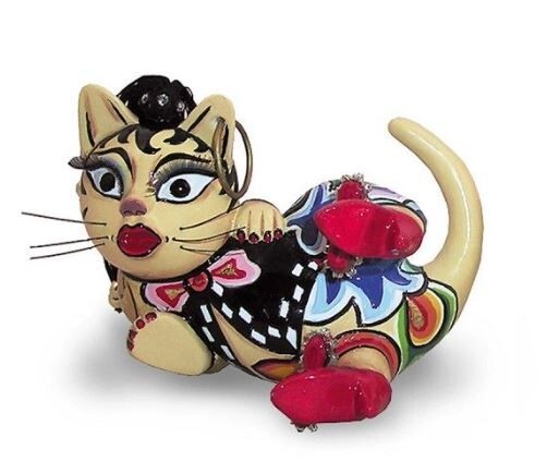 希少 TOMS Drag /トムズ　ドラッグ　猫　置物 Tom's Drag, by Thomas Hoffman Cat Figurine 