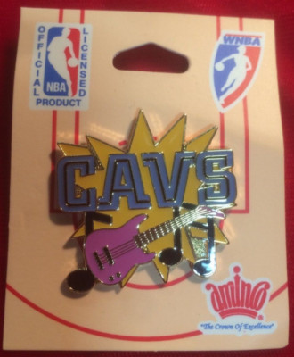 NEW Cleveland Cavaliers Cavs Logo / Guitar Pin - Factory Packaged - NBA Licensed