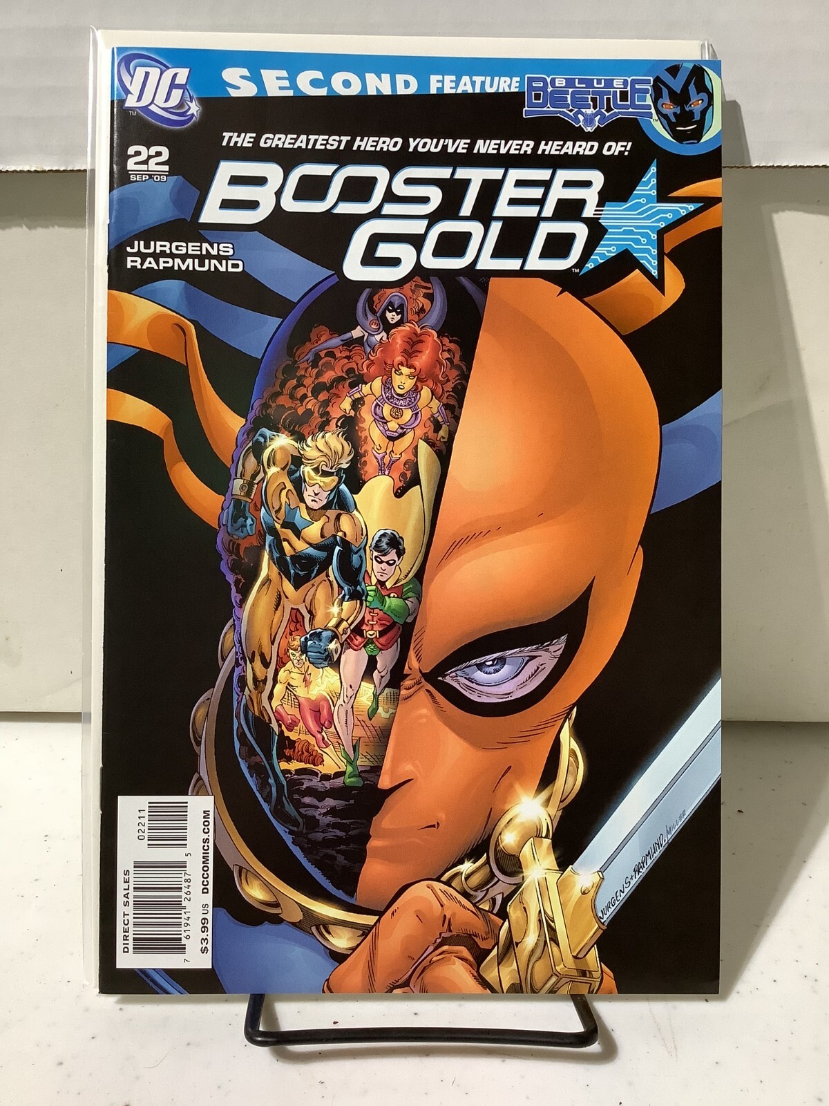 Booster Gold #22 2009 - New Unread Unopened - VF/NM - Combined Shipping Avail.