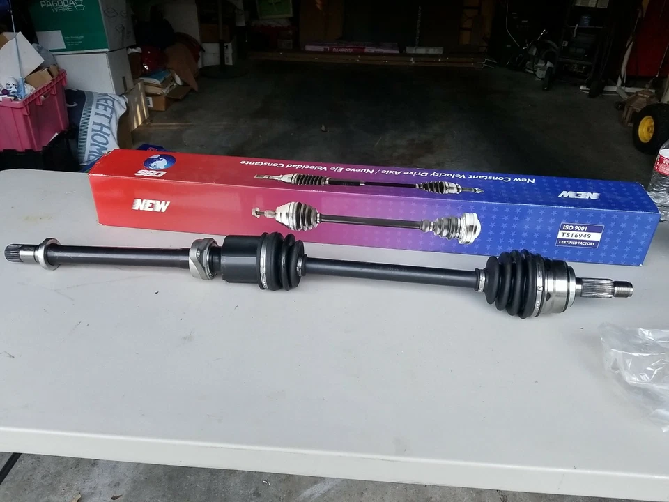 Eje delantero izquierdo CV 3950N se adapta a Honda Odyssey 11-13 Foto 2 de 2