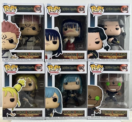 Funko Pop! Jujutsu Kaisen S4 - #1638-1643 Vinyl (SET of 6) - *SHIPS FAST*