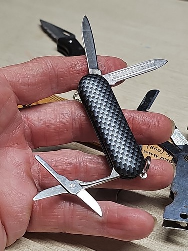 9 SMALL POCKET KNIVES Victorinox SMALL SWISS ARMY MAXAM small pen knives (OK) - Picture 14 of 19