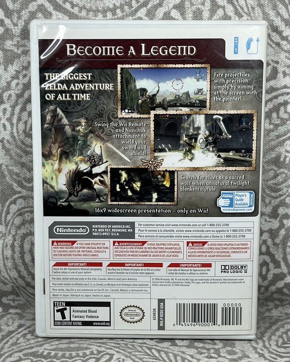 The Legend of Zelda: Twilight Princess (Nintendo Wii, 2006
