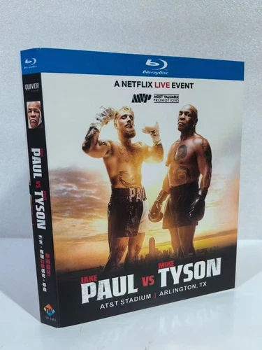 Jake Paul vs. Mike Tyson (2024)     1-Disc All Region New Box Set
