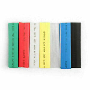 12mm Heat Shrink 2:1 Electrical Sleeving Cable Wire Heatshrink Tube 7 Colours