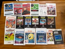 Atari 2600 OEM Instruction Manuals / Booklets ONLY NO GAMES Original BUY 3 GET 1