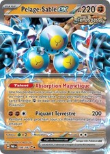 Carte Pokémon Pelage-Sablé ex 108/182 EV04 Faille Paradoxe Double Rare FR