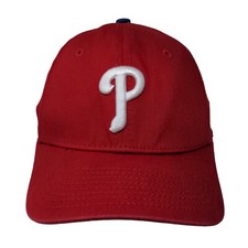 New Era Boy's Fitted Hat Red Embroidered Philadelphia Phillies 39Thirty Logo