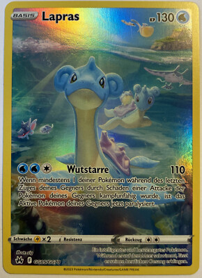 Pokemon Lapras Art Rare | Deutsch GG05/GG70 Zenit der Könige | Near Mint