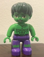 Lego Duplo hulk HULK superhero Green Figure Marvel Comics