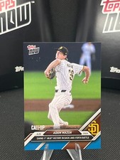2024 Topps Now #348 Adam Mazur Call-Up San Diego Padres BLUE Parallel /49