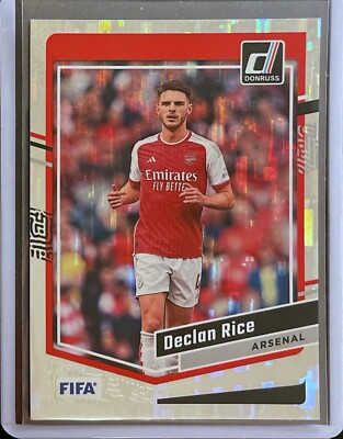 Declan Rice - 2023-24 Donruss Soccer - Silver #70