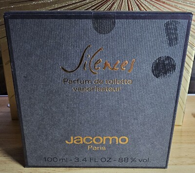 Silences Parfum de toilette Vaporisateur By jacamo: 3.4fl oz/100ml (VINTAGE)
